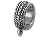 Silver 3 Twisted Rope Finding Ring