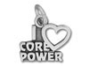 I Love Core Power Charm