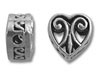 Heart Bali Bead
