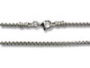 1.5mm Venetian Silver Box Chain