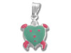 Enamel Turtle with Heart Shaped Shell