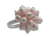 Silver Ring with Pearls