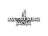Sterling Silver Wrestling Mom Charm