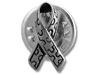 Sterling Silver Puzzle Ribbon Autism