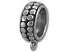 Silver 2 Layer Beaded Finding Ring