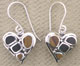 Silver Heart Earrings