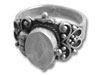 Silver Prayer Box Ring