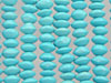 2mm Man-made Turquoise Beads