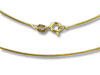 16" Vermeil Round Snake Chain