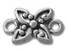 Silver Flower Butterfly Link