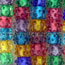 Rainbow Sparky Beads
