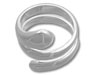 Silver Swirl Ring