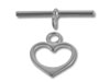Cutout Heart Toggle, 100 Set