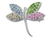 Colorful Crystal Butterfly Pin/Pendant