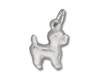 Hollow Puffed Dog Charm