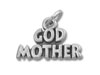 Sterling Silver God Mother Word Charm