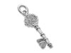 Cute Heart Key Charm