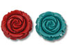 Colored Rose Pendant