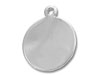 Engraveable Disc Round Tag Charm
