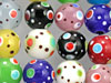 Multi Color Round Glass Beads