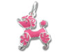 Enamel Poodle Charm