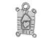 Silver House Filled with Love Charm