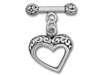 Filigree Heart Toggle
