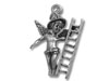 Fireman Angel Charm