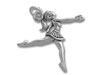 Sterling Silver Dancing Girl Charm