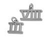 Sterling Silver Roman Numbers