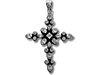 Clear CZ Cross Pendant