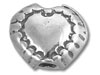 Heart Bead with Vertical
