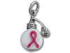 Awareness Ribbon Perfume Bottle Charm