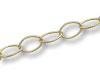 Gold Filled Roped Oval Chain