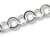 Sterling Circle Link Chain