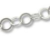 Silver Circle Link Chain