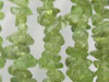 Green Garnet Chips Beads