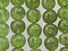 8mm Round Green Garnet Beads