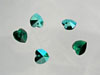 Emerald Aurore Boreale Heart Austrian Crystals