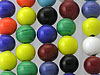 Multi Color Round Glass Beads