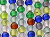 Multi Color Round Glass Beads