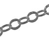 Oval Hammered Link Chain