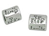 "Family" Silver Spacer Bead
