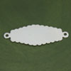 Silver Design Oval Stamping Blank