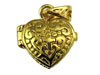 Vermeil Prayer Box Heart Charm