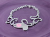 Butterfly Medical ID Alert Bracelet