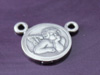 Silver Raphael Angel Link Charm