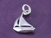 Sterling Silver Small Sailboat Charm
