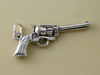 Western Revolver Charm