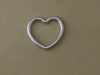 Small Cutout Heart Charm